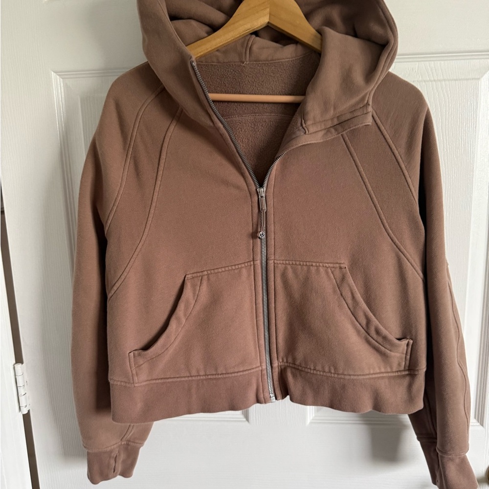 🧘‍♀️ lululemon athletica Brown Zip-Up Hoodie